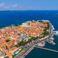 Zadar - widok z góry