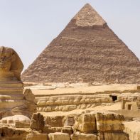 Giza - piramida oraz sfinks