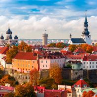 Tallin - panorama miasta