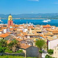 Saint Tropez - panorama miasta