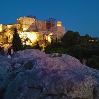 Ateny - Akropol nocą