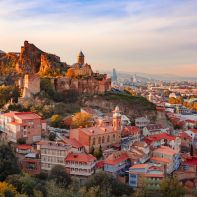 Tbilisi - panorama miasta