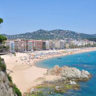 Lloret del Mar - plaża na Costa Brava