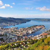Bergen - panorama miasta