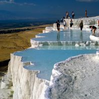 Pamukkale - wapienne tarasy