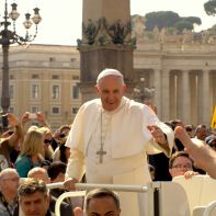Rzym - Papież Franciszek na Audiencji Generalnej