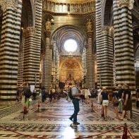Siena - Katedra - wnętrze