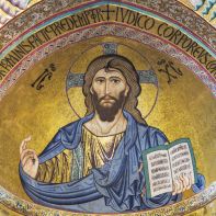Cefalu - mozaika Chrystusa Pantokratora