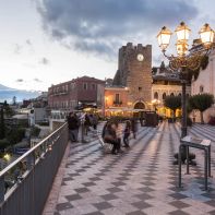 Sycylia - Taormina - taras widokowy